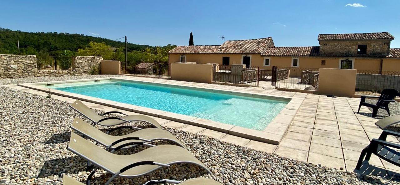 Mas Des Terres Rouges Villa Vezenobres Luaran gambar